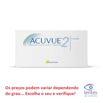 Lentes de Contato ACUVUE 2 Lentes de Contato ACUVUE 2