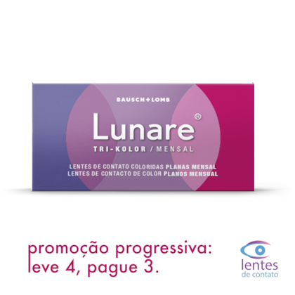 Lentes de Contato LUNARE MENSAL SEM GRAU Lentes de Contato LUNARE MENSAL SEM GRAU