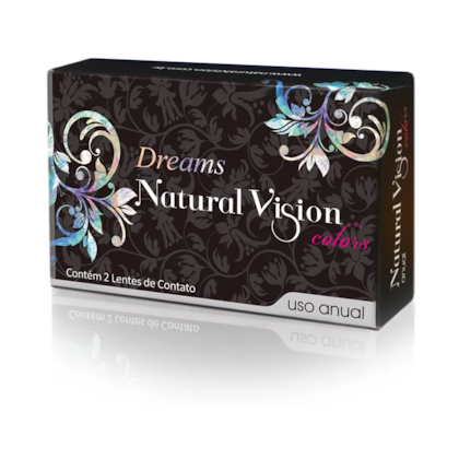 Lentes de Contato NATURAL VISION DREAMS ANUAL - Sem Grau Lentes de Contato NATURAL VISION DREAMS ANUAL - Sem Grau