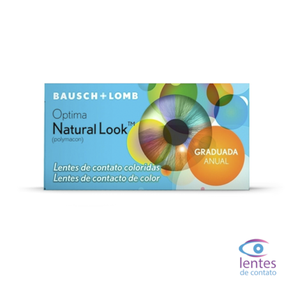 Lentes de Contato OPTIMA NATURAL LOOK - COM GRAU Lentes de Contato OPTIMA NATURAL LOOK - COM GRAU