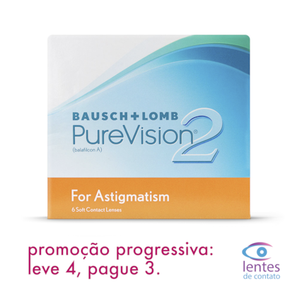 Lentes de Contato PUREVISION 2 TORIC Lentes de Contato PUREVISION 2 TORIC