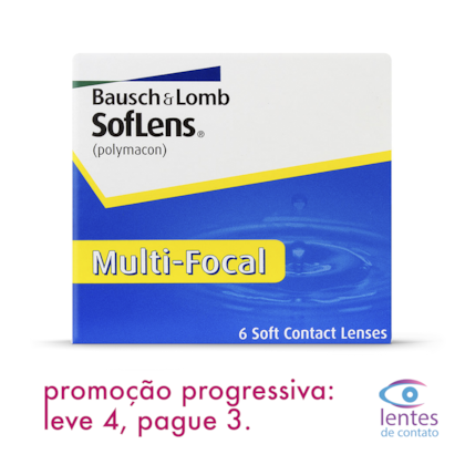 Lentes de Contato SOFLENS MULTIFOCAL Lentes de Contato SOFLENS MULTIFOCAL