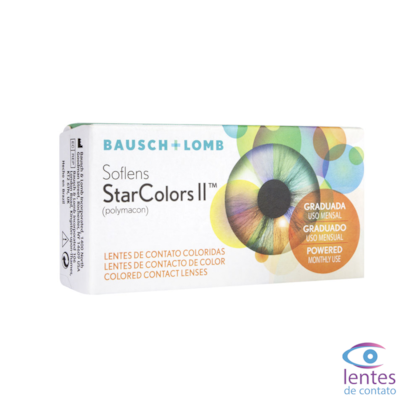 Lentes de Contato SOFLENS STARCOLORS II - COM GRAU Lentes de Contato SOFLENS STARCOLORS II - COM GRAU