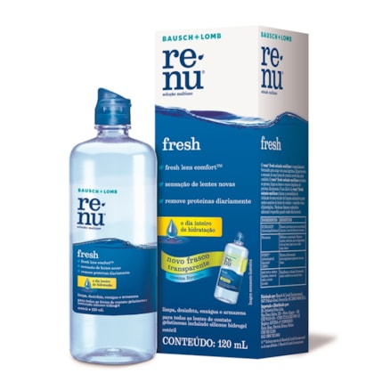 RENU Fresh 120ml - Solução Multiuso RENU Fresh 120ml - Solução Multiuso